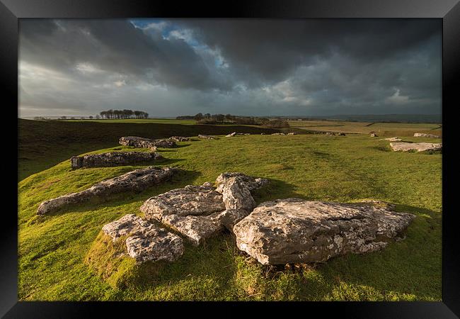  Arbor Low Framed Print by James Grant