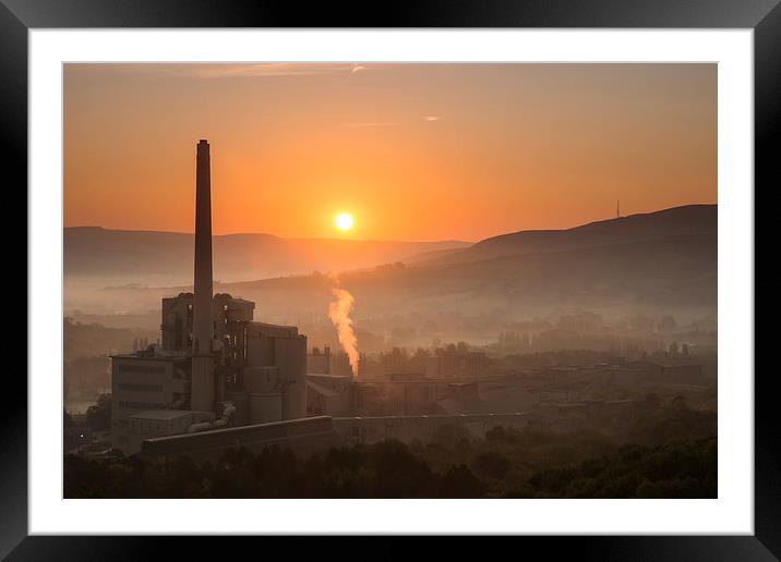  An Industrial Awakening Framed Mounted Print by James Grant