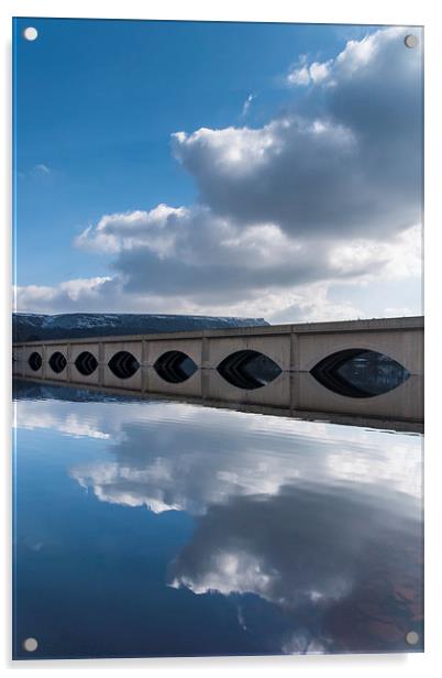  Ashopton Bridge Acrylic by James Grant