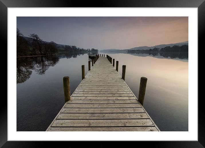  Classic Coniston Framed Mounted Print by James Grant