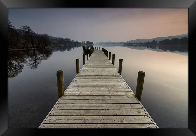  Classic Coniston Framed Print by James Grant