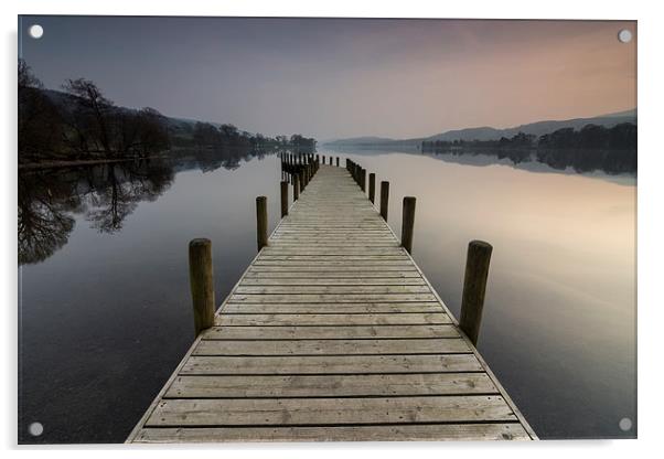  Classic Coniston Acrylic by James Grant