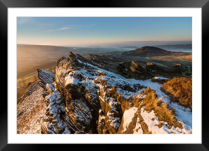  Ramshaw Rocks Framed Mounted Print by James Grant