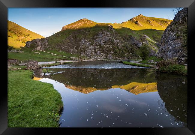  Dovedale Reflections Framed Print by James Grant