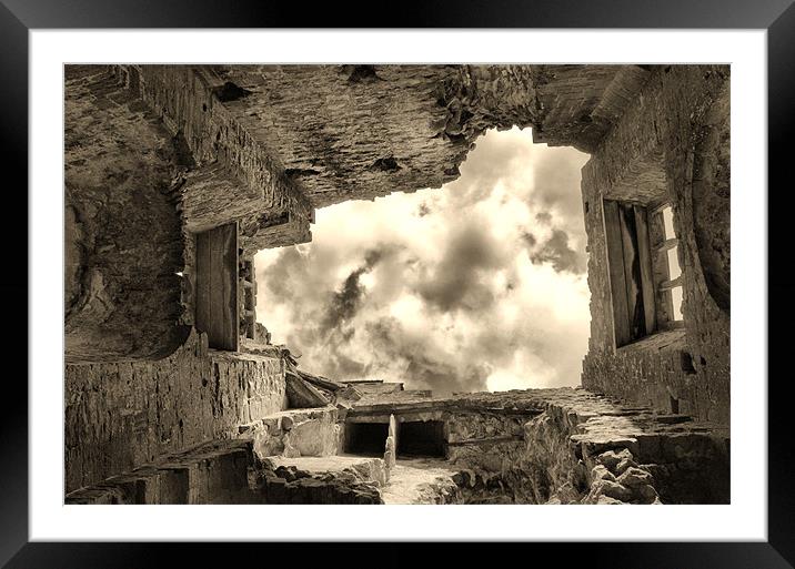 Sherbourne Castle 4 HDR Framed Mounted Print by Dave Windsor
