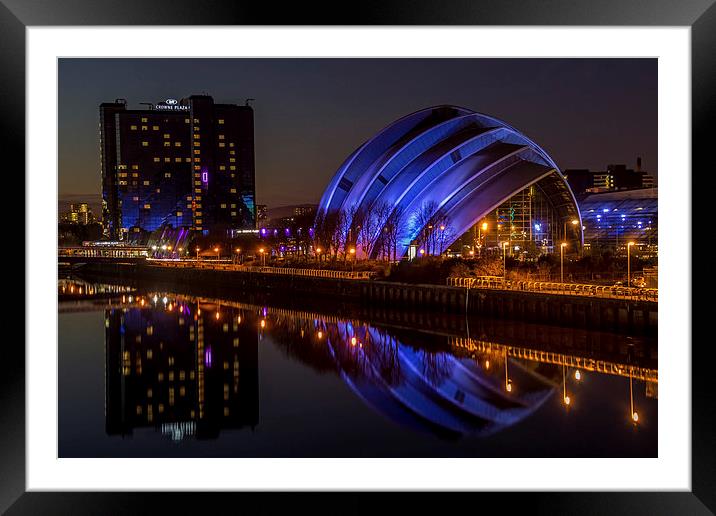  Clyde Auditorium Framed Mounted Print by Sam Smith