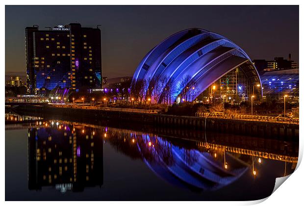  Clyde Auditorium Print by Sam Smith