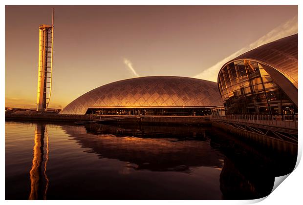  Science centre Print by Sam Smith