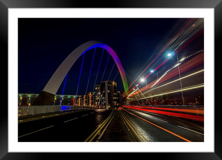  Squinty Bridge Framed Mounted Print by Sam Smith