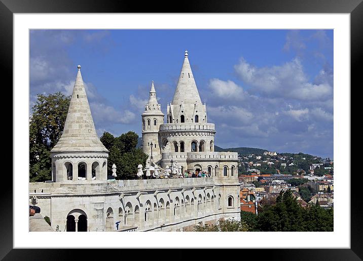  Fisherman's Bastion Framed Mounted Print by Tony Murtagh