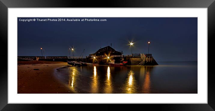  Broadstairs harbour panorama Framed Mounted Print by Thanet Photos