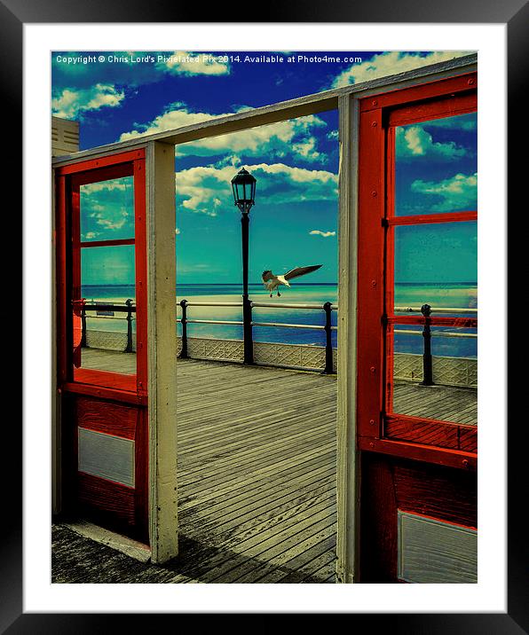  ♫♪ ♪♫ Oh, I do Like To Be Beside The Seaside ♫♪ ♪ Framed Mounted Print by Chris Lord