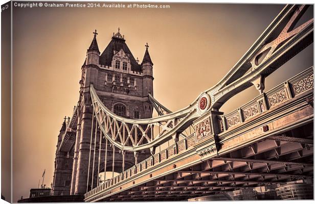 Tower Bridge, London Canvas Print by Graham Prentice