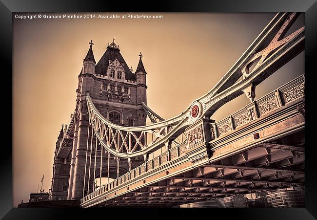 Tower Bridge, London Framed Print by Graham Prentice