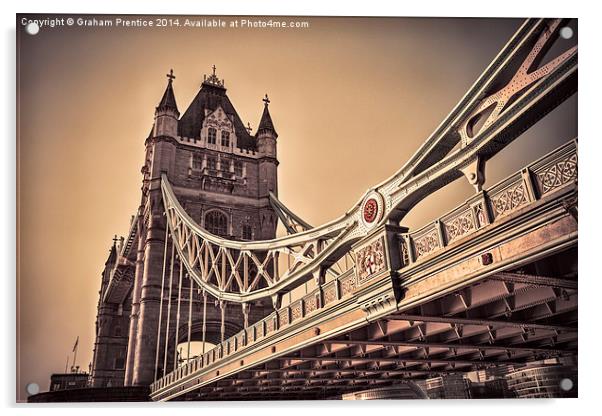 Tower Bridge, London Acrylic by Graham Prentice