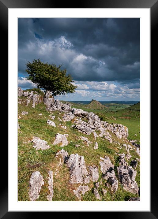  Chrome Hill Storms Framed Mounted Print by James Grant