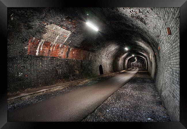  Cressbrook Tunnel Framed Print by James Grant