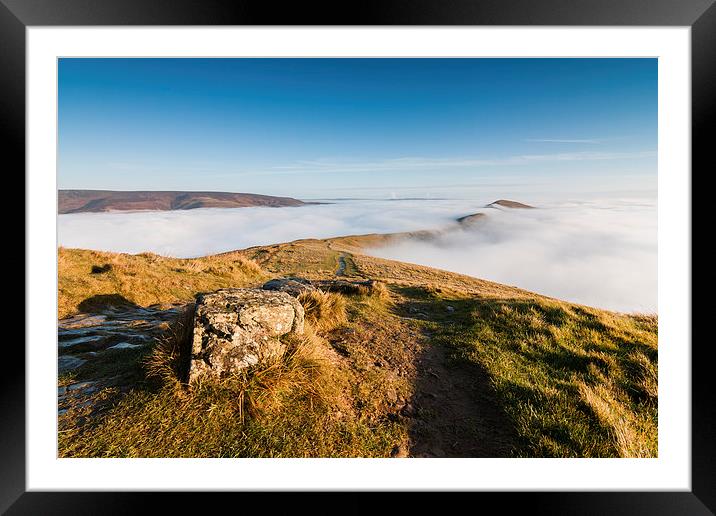  Great Ridge Inversion Framed Mounted Print by James Grant