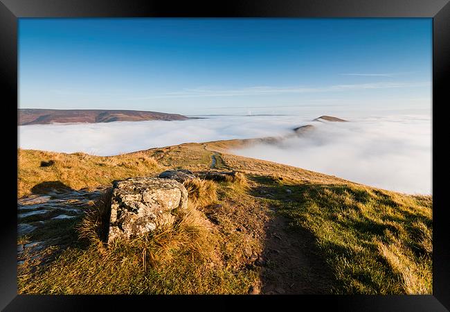  Great Ridge Inversion Framed Print by James Grant