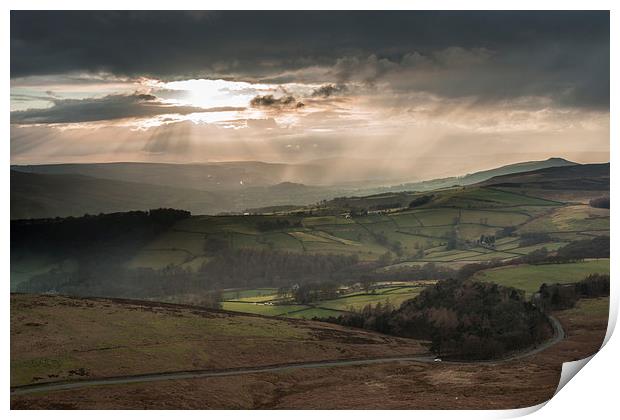  Hope Valley Light Print by James Grant