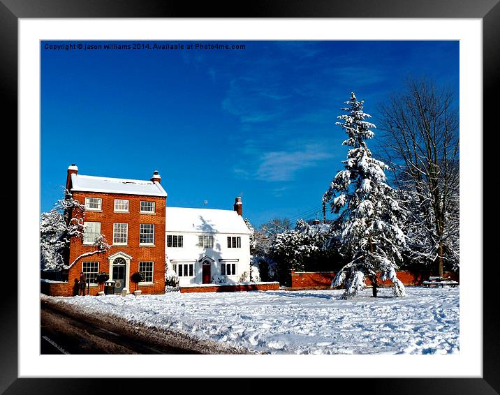  Wondrous Winter Framed Mounted Print by Jason Williams