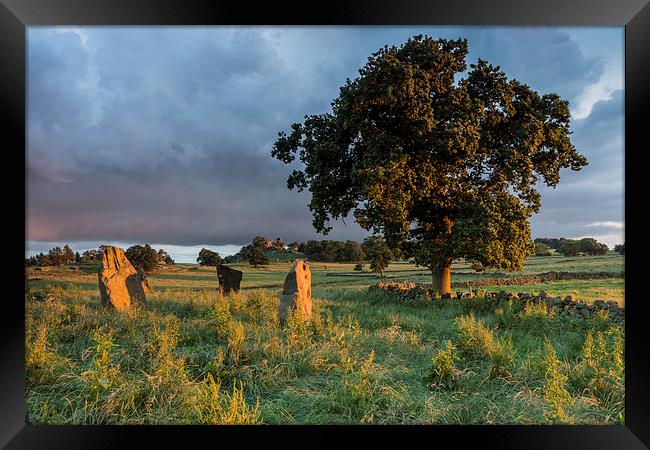  Nine Stones Close Framed Print by James Grant