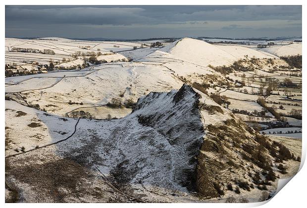  Parkhouse Hill Snow Print by James Grant