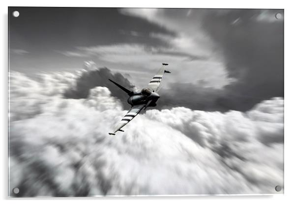 Typhoon Speed  Acrylic by J Biggadike