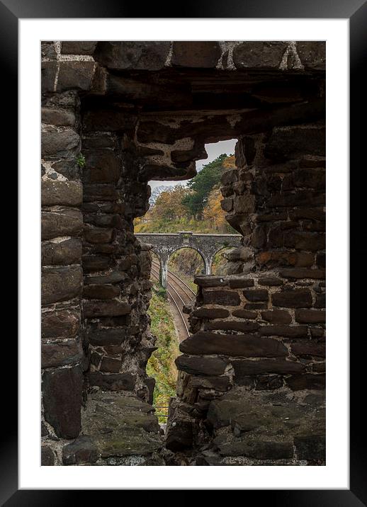  Looking through the gap Framed Mounted Print by James Grant