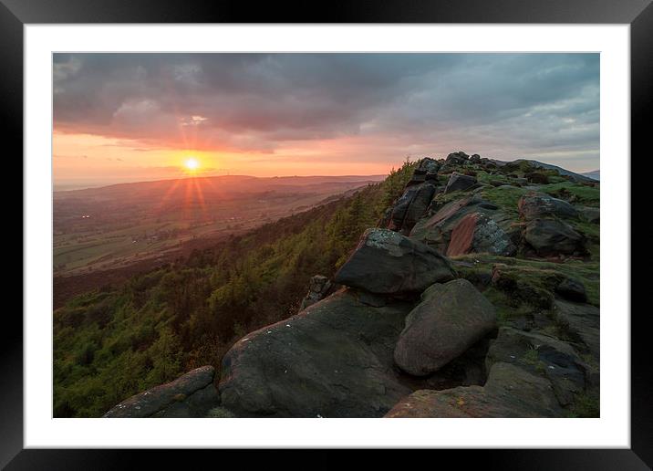  The Roaches Framed Mounted Print by James Grant
