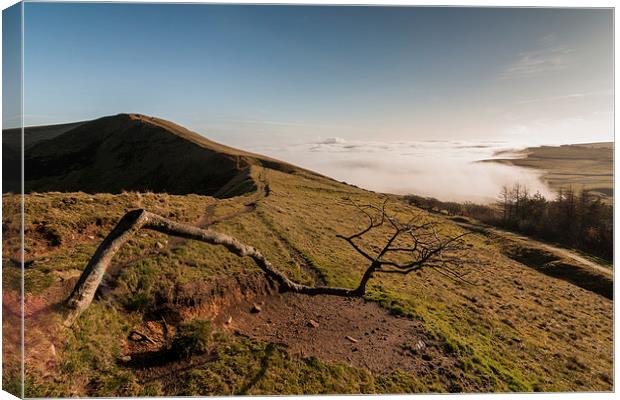  Rushup Edge Rree Inversion Canvas Print by James Grant