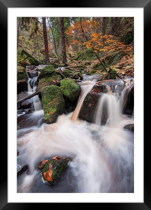  Wyming Brook Framed Mounted Print by James Grant