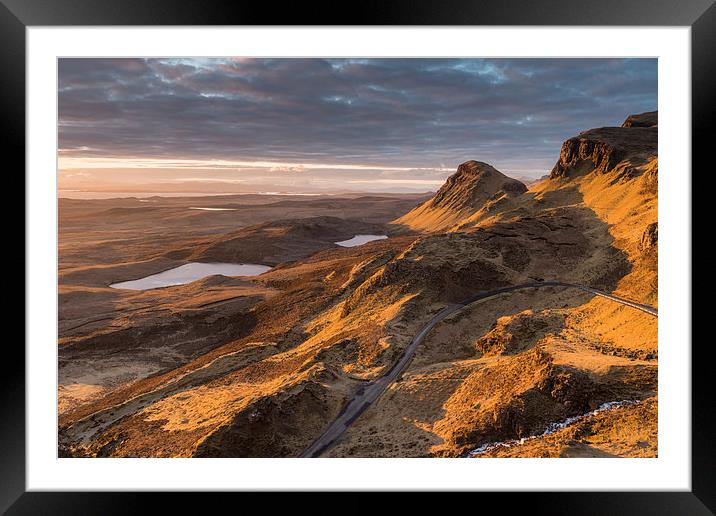  The Quiraing Framed Mounted Print by James Grant