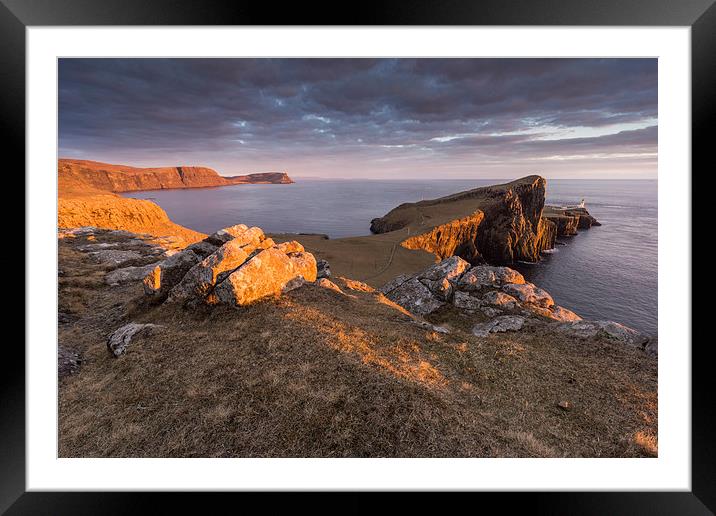  Neist Point Framed Mounted Print by James Grant