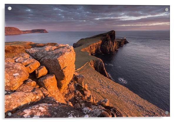  Neist Point Acrylic by James Grant