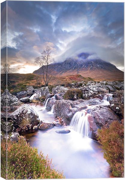 Dramatic Highlands Canvas Print by Ross McBride