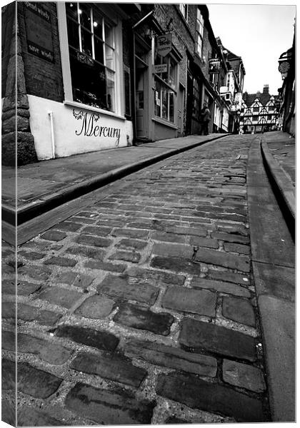  Steep Hill Lincoln Canvas Print by James Grant