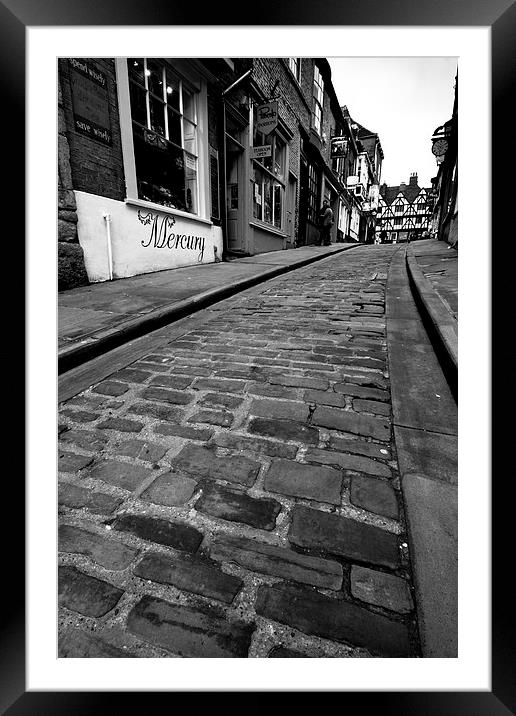  Steep Hill Lincoln Framed Mounted Print by James Grant