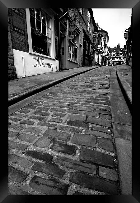  Steep Hill Lincoln Framed Print by James Grant