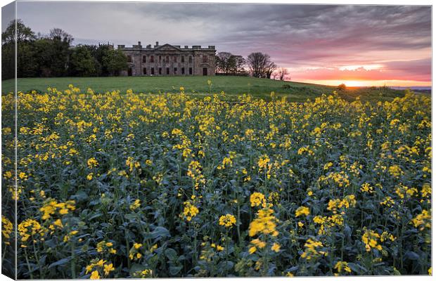  Sutton Scarsdale Sunset Canvas Print by James Grant