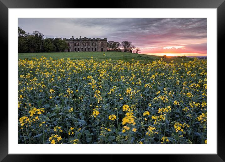 Sutton Scarsdale Sunset Framed Mounted Print by James Grant