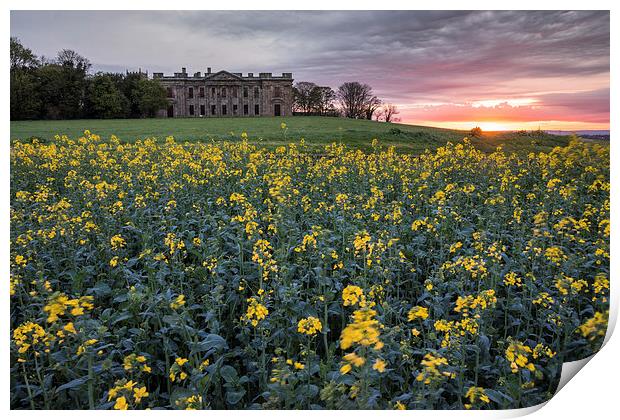  Sutton Scarsdale Sunset Print by James Grant