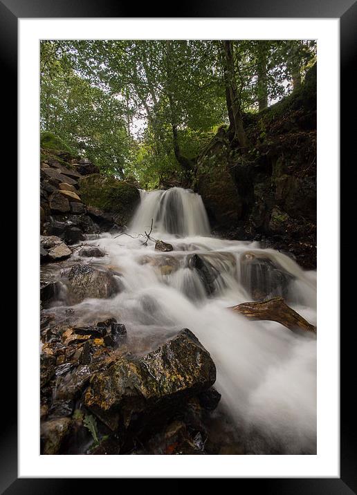  Tarn Hows Falls Framed Mounted Print by James Grant