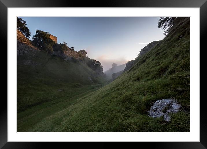  Cavedale Sunrise Framed Mounted Print by James Grant