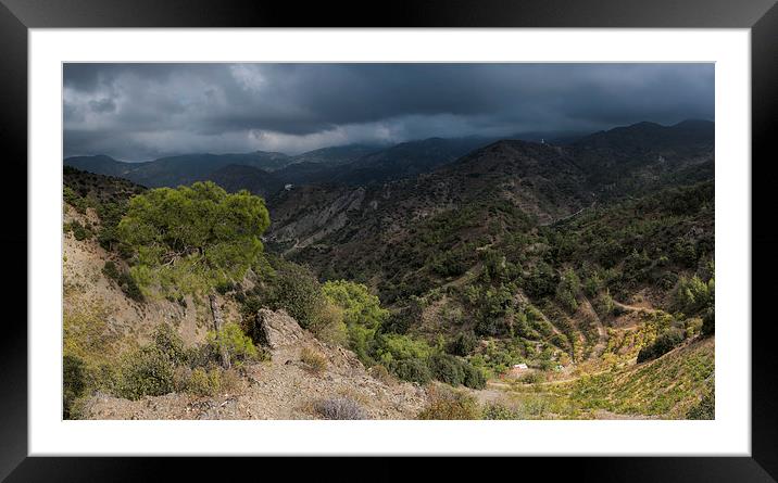  Troodos Mountains Framed Mounted Print by James Grant