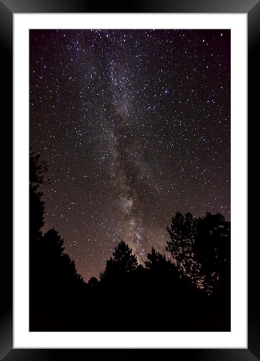  Troodos Milky Way Framed Mounted Print by James Grant