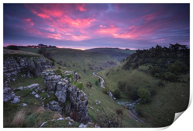  Parsons Tor Print by James Grant
