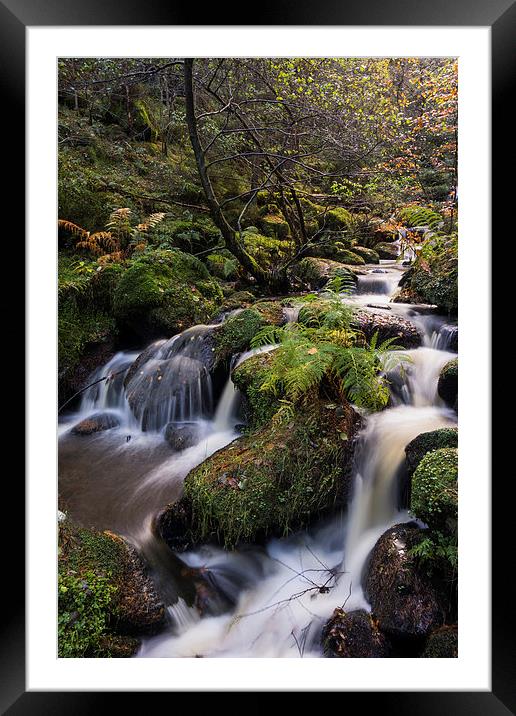  Wyming Brook Framed Mounted Print by James Grant
