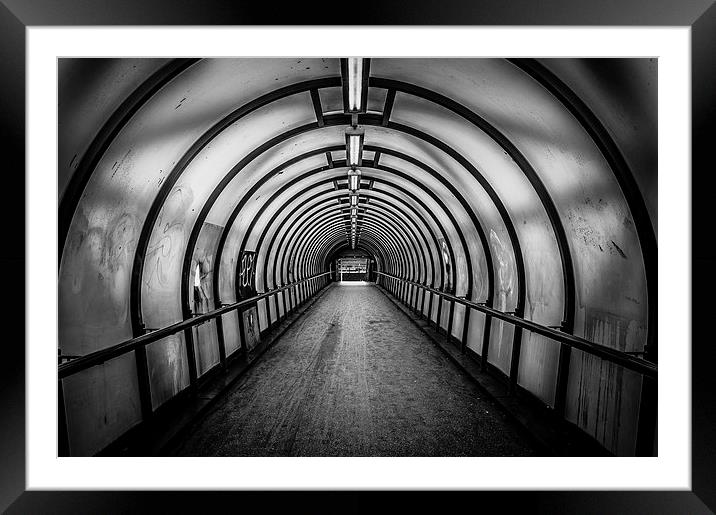  Tunnel Vision Framed Mounted Print by Paul Sharp