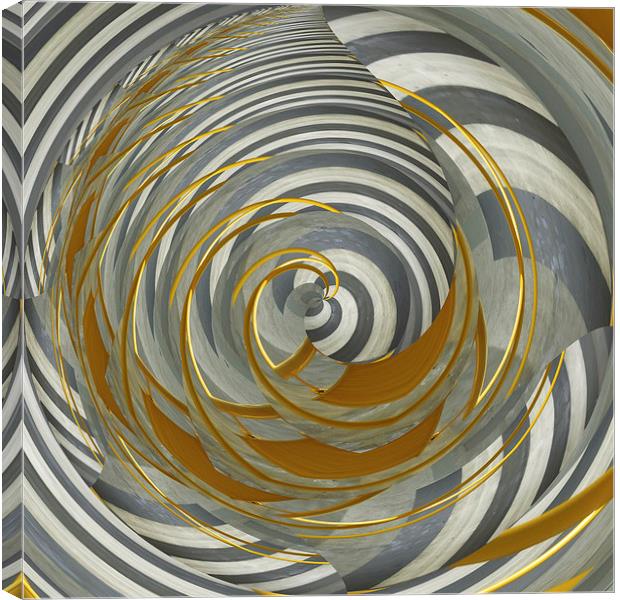  seaside vortex Canvas Print by Heather Newton